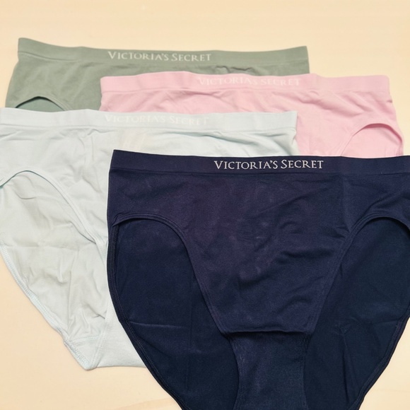 Victoria's Secret Other - Victoria’s Secret Seamless High-Leg Brief Panty (4 Pairs).   New With Tags